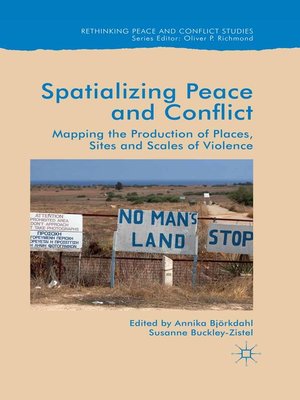 cover image of Spatialising Peace and Conflict